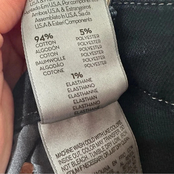 MOTHER The High Waisted Looker Ankle Fray Jeans in Last Call Size 27 - Picture 11 of 12